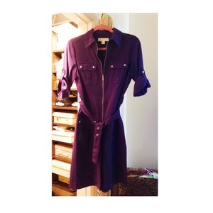 Michael Kors Purple Classy Dress